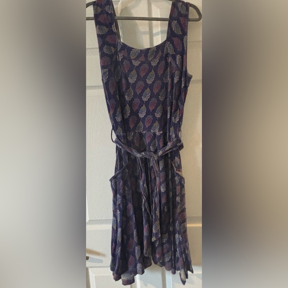 Effie’s Heart Purple Feather Dress